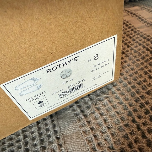 Rothy’s The Petal Point II White - Picture 5 of 12